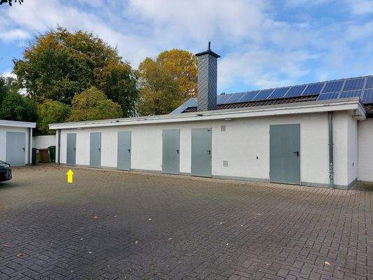 Nebengebäude mit Abstellräumen