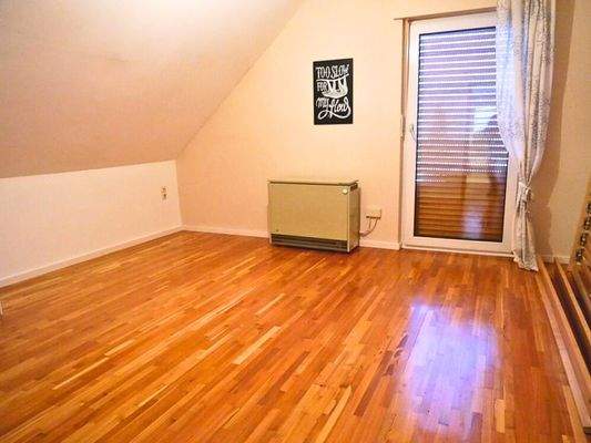 Schlafen im Dachgeschoss