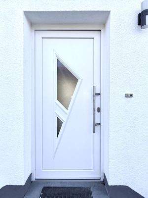 Hauseingang neue Türe