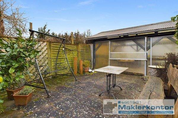 Sitzecke mit Wintergartenanschluss