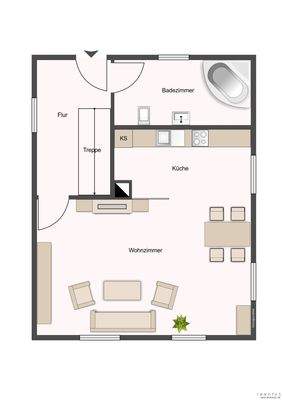 Grundriss Erdgeschoss