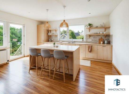 Küche OG -gestaged (AI)