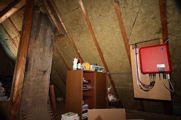 Dachgeschoss Solaranschluss