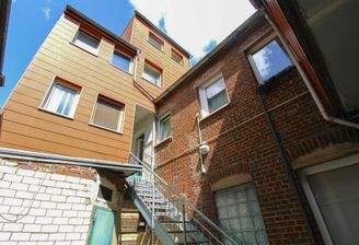 Rückansicht - Eingangsbereich