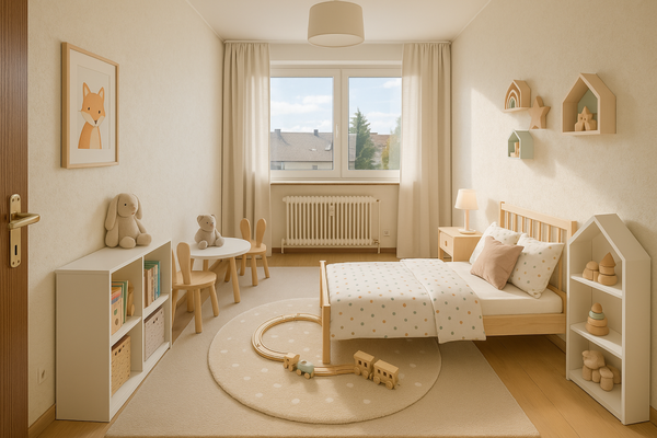 Kinderzimmer  (Digital Staging)
