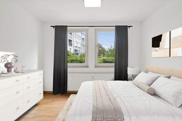 Digitales Staging Schlafzimmer