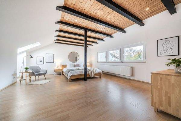 Einrichtungsbeispiel Dachstudio 1