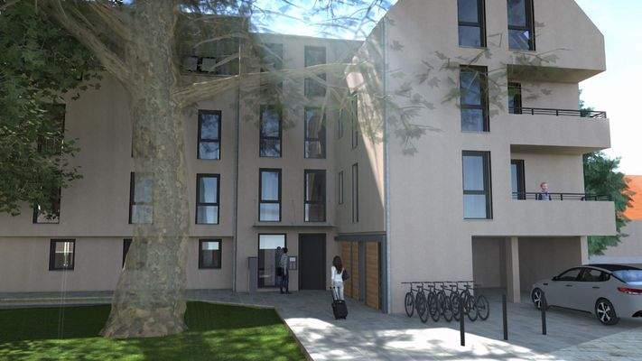 Hausansicht - Eingang 