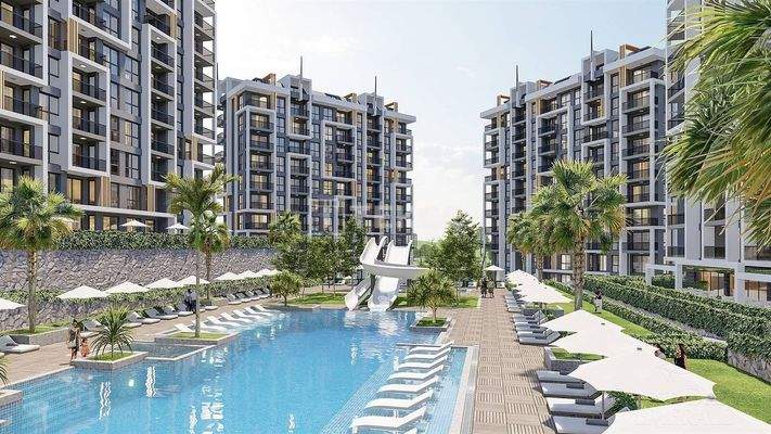 Apartments in a Complex with Rich Facilities in Alanya