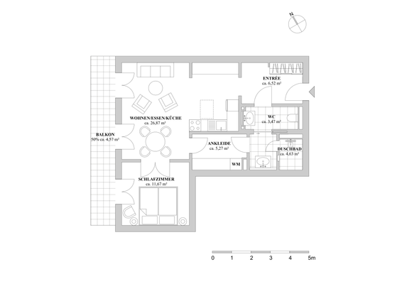 Belsenplatz - 1. Obergeschoss 