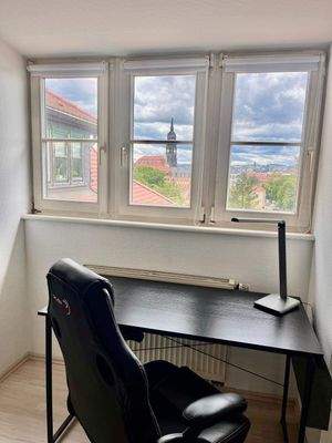 Schreibtisch mit Aussicht