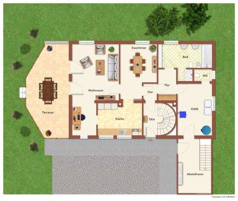 Grundriss Erdgeschoss