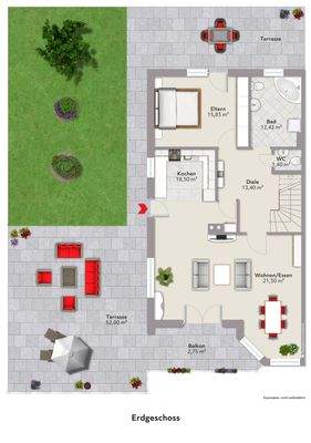 Grundriss Erdgeschoss