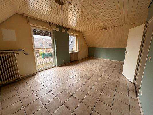 Wohnzimmer Obergeschoss mit Balkon