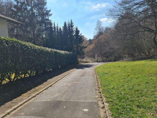 Zufahrt Wiesengrund