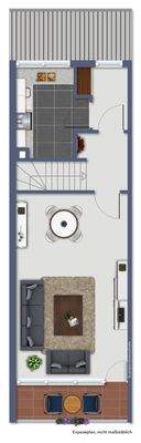 Grundriss Obere Ebene - OG 5