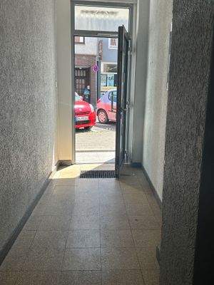 Eingang zu den Wohnungen