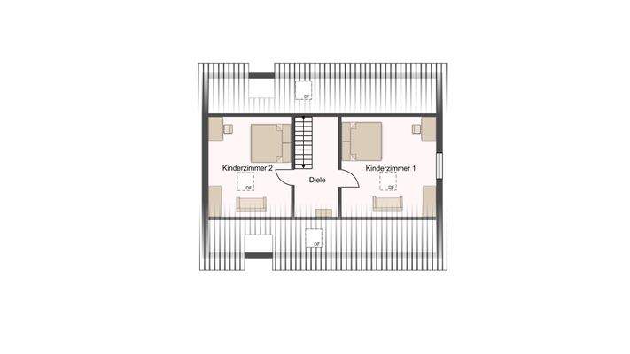 Grundriss Dachgeschoss 