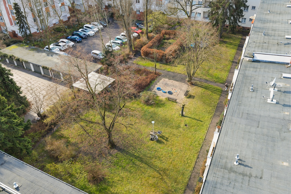 Netter Gemeinschaftsgarten