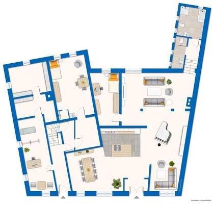 Grundriss / Skizze Erdgeschoss