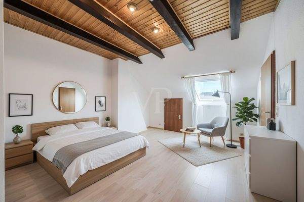 Einrichtungsbeispiel Dachstudio 2