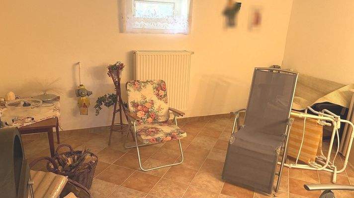 Ruhebereich Sauna im KG