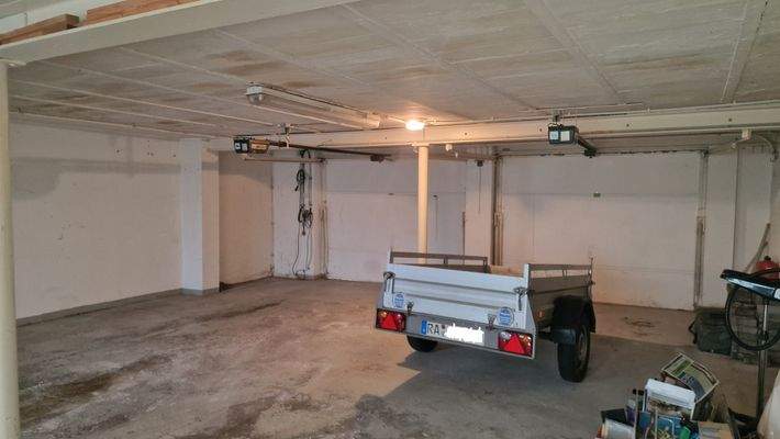 Garage Innenansicht
