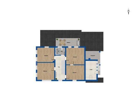 Grundriss - Obergeschoss