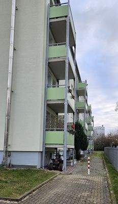 Apartment Building Side View