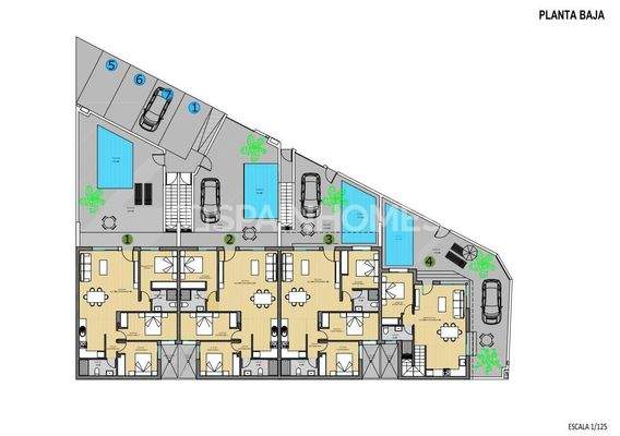 Homes with Private Pools and Gardens in Pilar de la Horadada