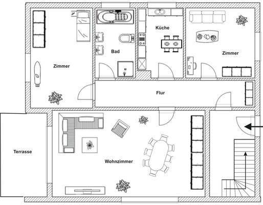 Grundriss Erdgeschoss