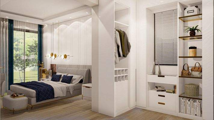 Schlafzimmer, Ankleidezimmer.