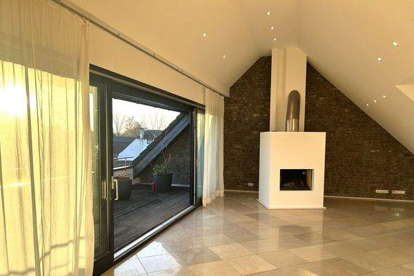 Elegantes Dachgeschossambiente