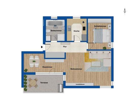 Grundriss Dachgeschoss