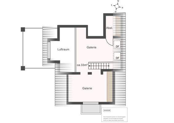 Grundriss Dachgeschoss