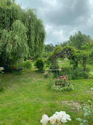 Blick aus dem Küchenfenster Wohnung 1 