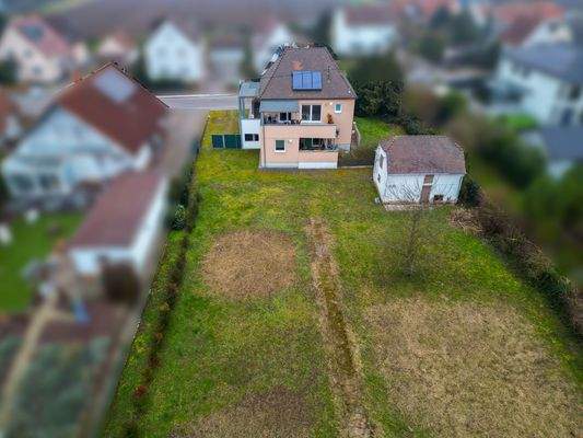 Gartenansicht - Hausansicht