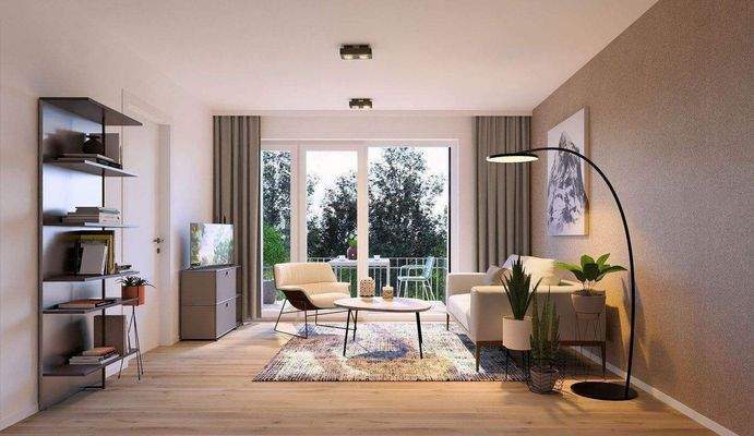 Möblierungsvorschlag Wohnzimmer