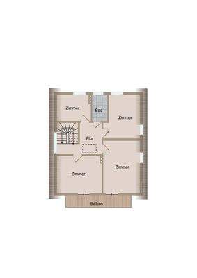 Grundriss Obergeschoss