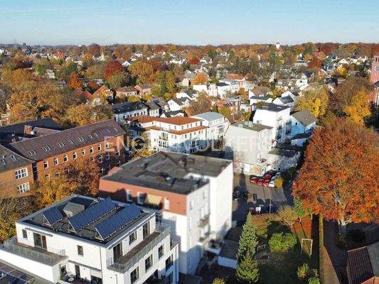 Drohnenaufnahme Penthouse und Umgebung