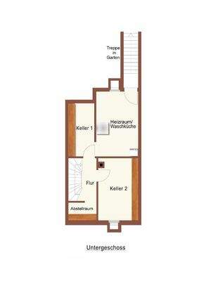 Grundrissplan UG-technisch bearbeitet