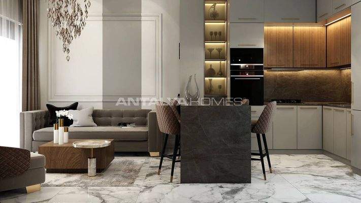 Stylish Real Estate in New Project in Gazipasa Antalya