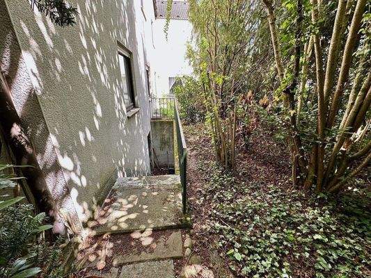 Außenzugang zum Keller