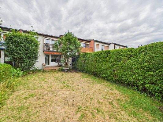 Hausansicht vom Garten