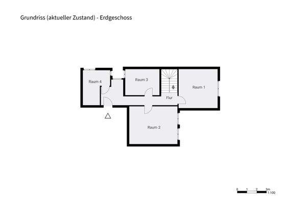 Grundriss - aktueller Zustand EG