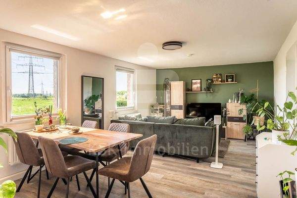 Wohnzimmer Obergeschoss Wohnung 2