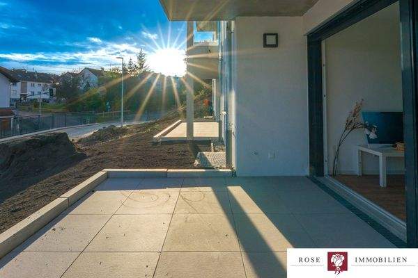 Terrassen Ansicht Süd-West