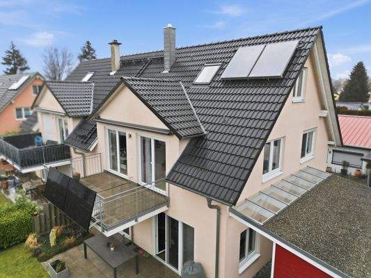 Balkon OG mit Solarthermie