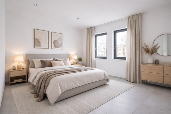 Zimmer im EG - KI eingerichtet