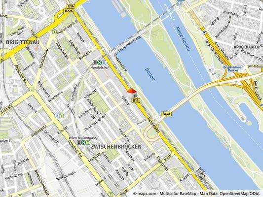 Geolyzer Kartenausschnitt